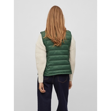 Chaleco corto acolchado Viminsk verde - Imagen 2
