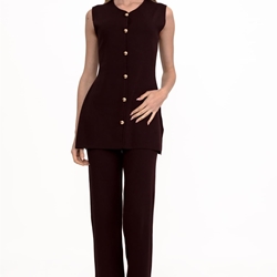 Chaleco Hattie chocolate - Imagen 2