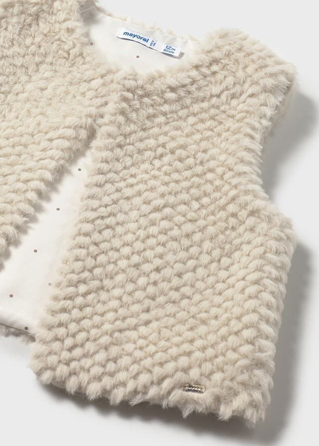 Chaleco pelo arena - Imagen 4