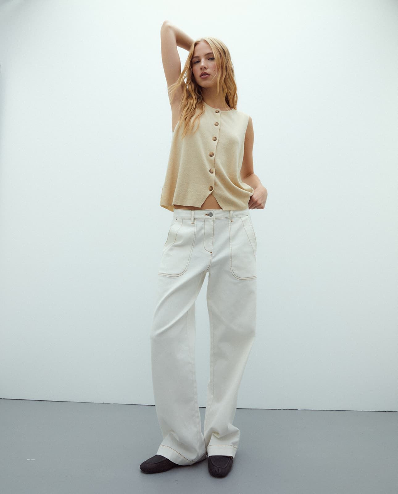 Chaleco punto - Imagen 4