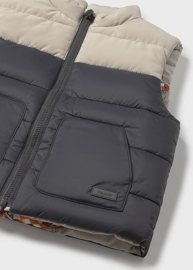 Chaleco reversible sombra - Imagen 5