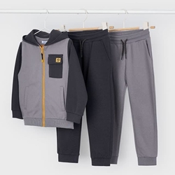 Chándal 2 pantalones gris - Imagen 2