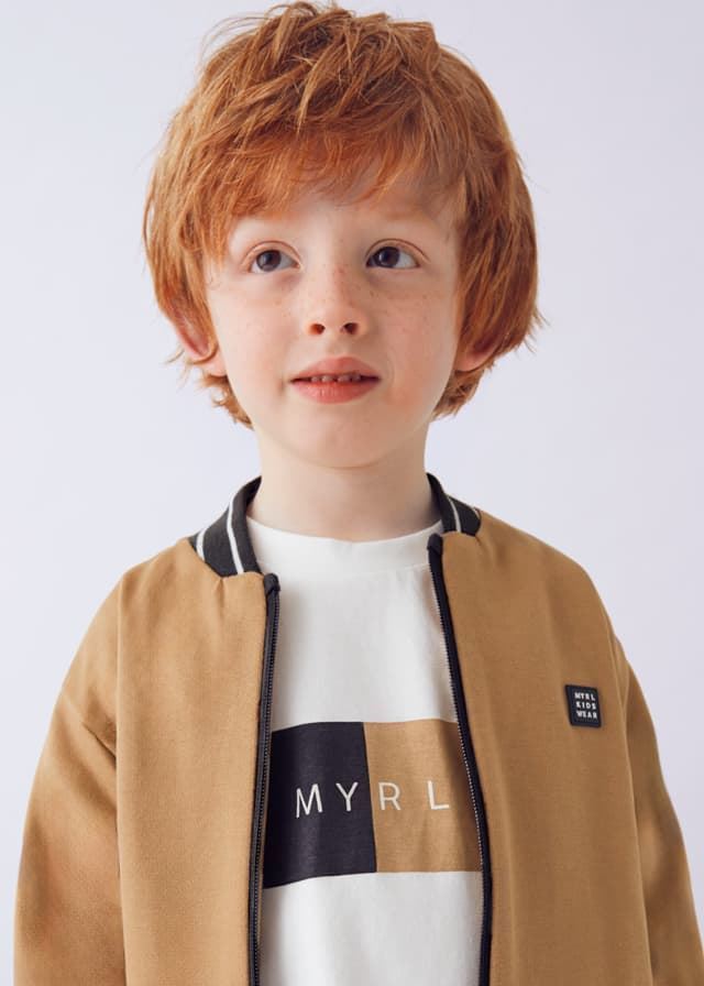 Chándal 3 piezas bómber caramelo - Imagen 2