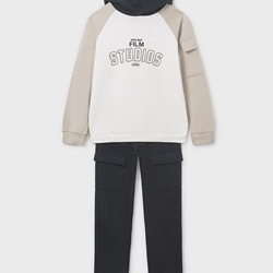 Chándal blocking chai-negro - Imagen 2