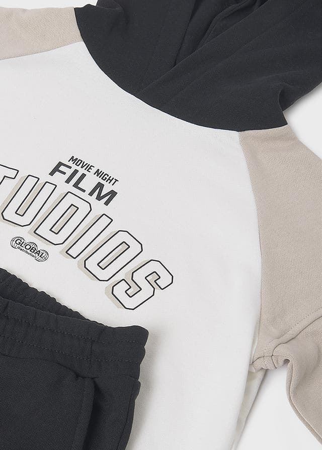 Chándal blocking chai-negro - Imagen 4