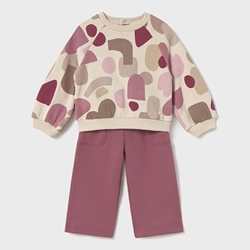 Chándal estampado rosado - Imagen 1