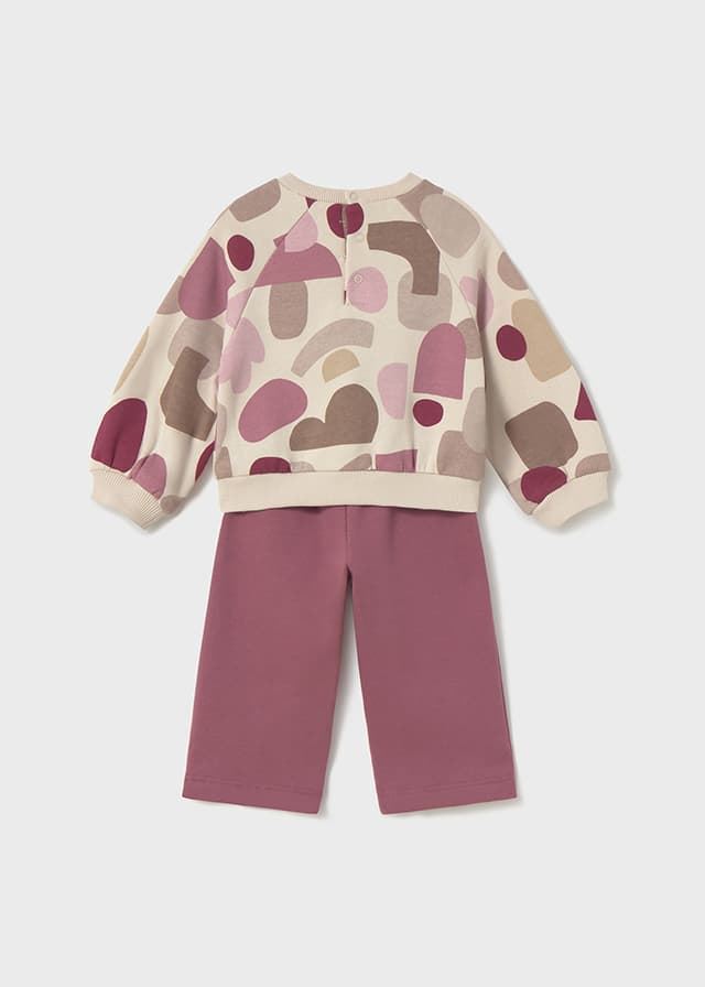 Chándal estampado rosado - Imagen 2