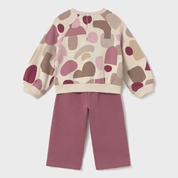 Chándal estampado rosado - Imagen 2