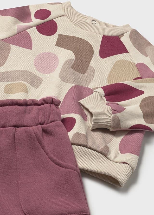 Chándal estampado rosado - Imagen 3