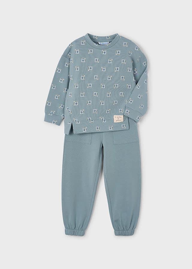 Chándal estampado salvia - Imagen 1