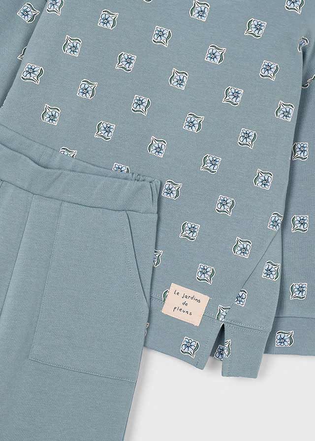 Chándal estampado salvia - Imagen 3