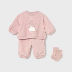 Chándal rosa baby - Imagen 1