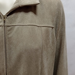 Chaqueta antelina camel - Imagen 2