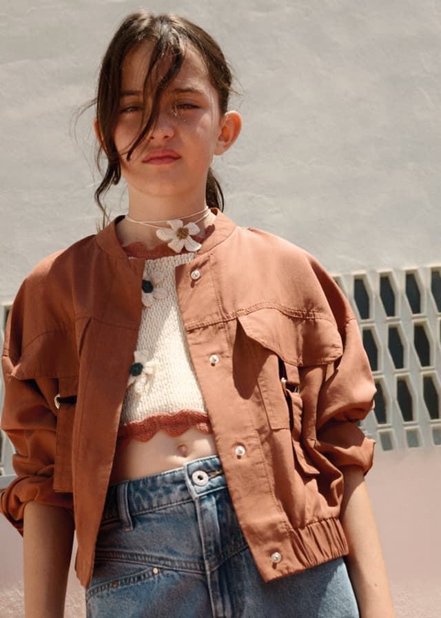 Chaqueta hebillas arcilla - Imagen 1