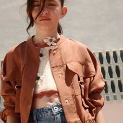 Chaqueta hebillas arcilla - Imagen 1