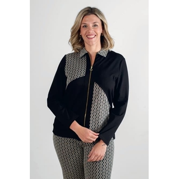 Chaqueta negra Dalia - Imagen 1