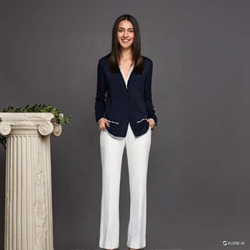 Chaqueta Sylvara marino - Imagen 1