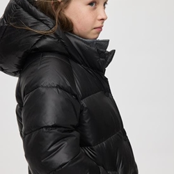 Chaquetón laminado negro - Imagen 2