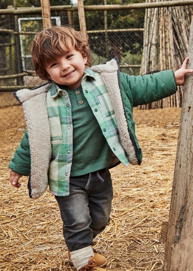 Chaquetón reversible abeto - Imagen 1