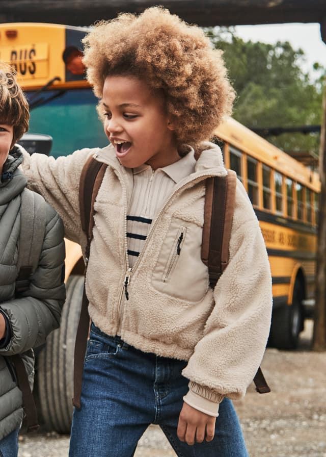 Chaquetón reversible arena - Imagen 1