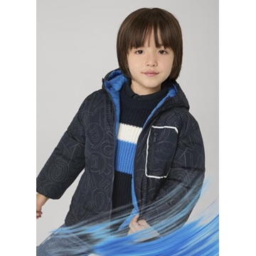 Chaquetón reversible dark-ceruleo - Imagen 1