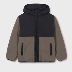 Chaquetón reversible negro-lodo - Imagen 2