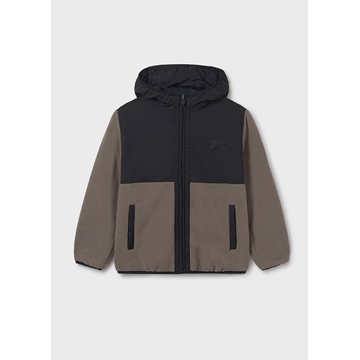 Chaquetón reversible negro-lodo - Imagen 2