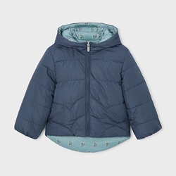 Chaquetón reversible petróleo - Imagen 1