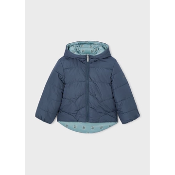 Chaquetón reversible petróleo - Imagen 1