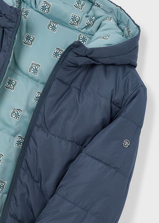 Chaquetón reversible petróleo - Imagen 4