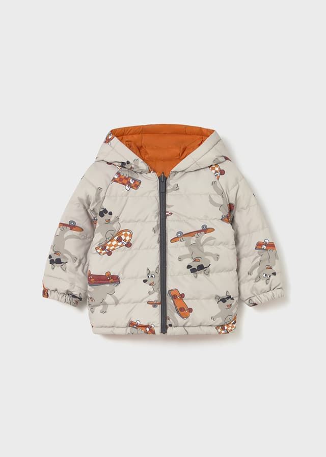 Chaquetón soft reversible calabaza - Imagen 3