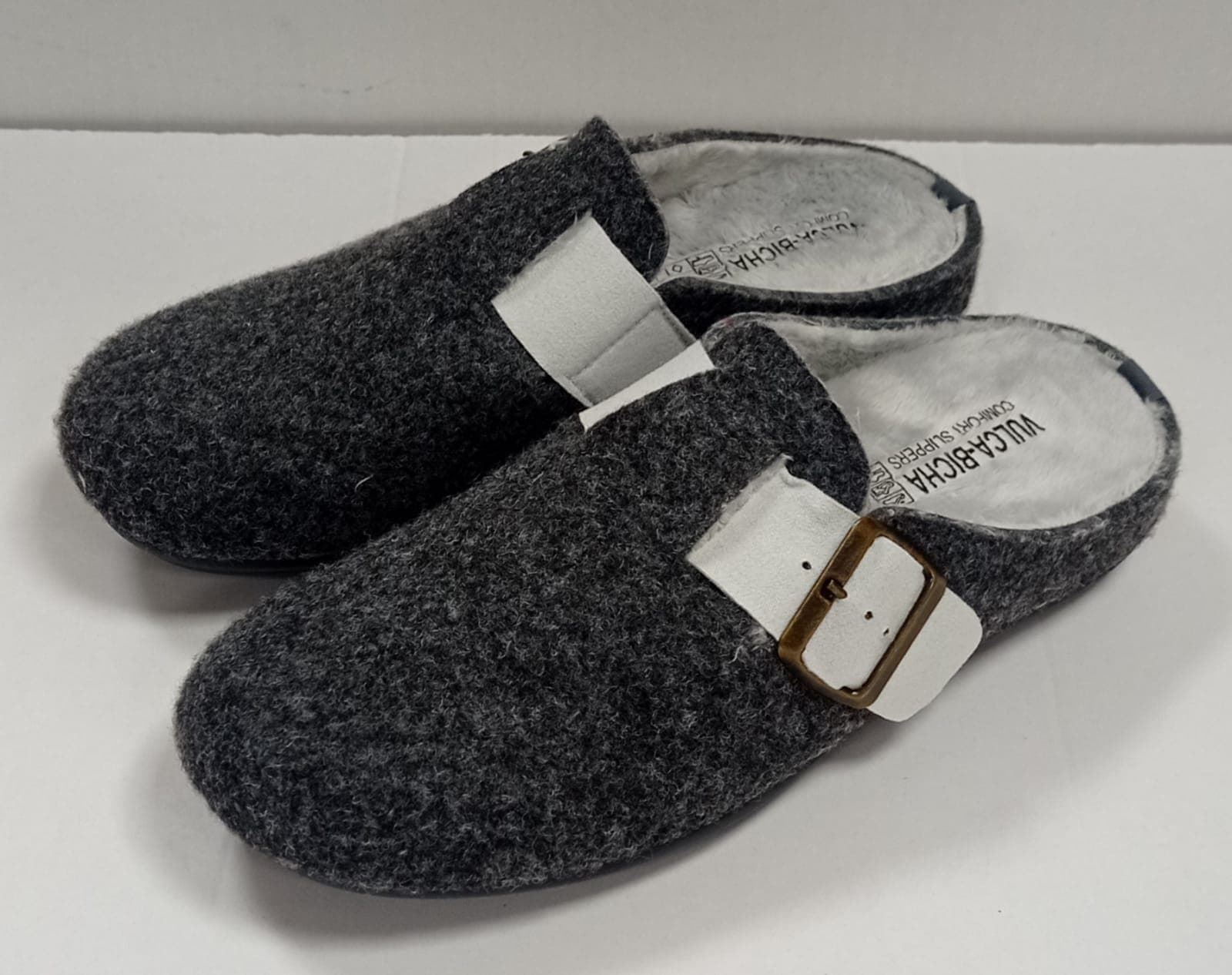 Chinela hebilla marengo-ceniza - Imagen 2