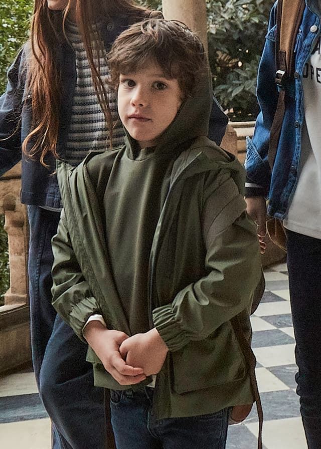 Chubasquero oliva - Imagen 1