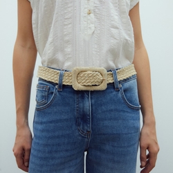 Cinturón beige - Imagen 1