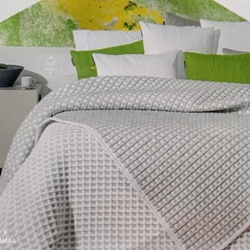 Colcha Reversible Efecto Gofre - Imagen 2