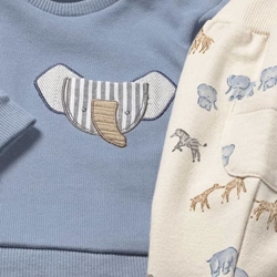 Conjunto animalitos azul - Imagen 2