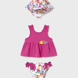 Conjunto baño fucsia - Imagen 1