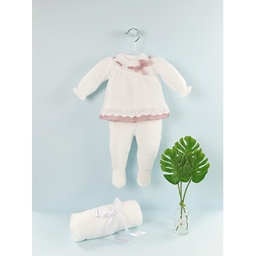 Conjunto blanco/orquídea - Imagen 1