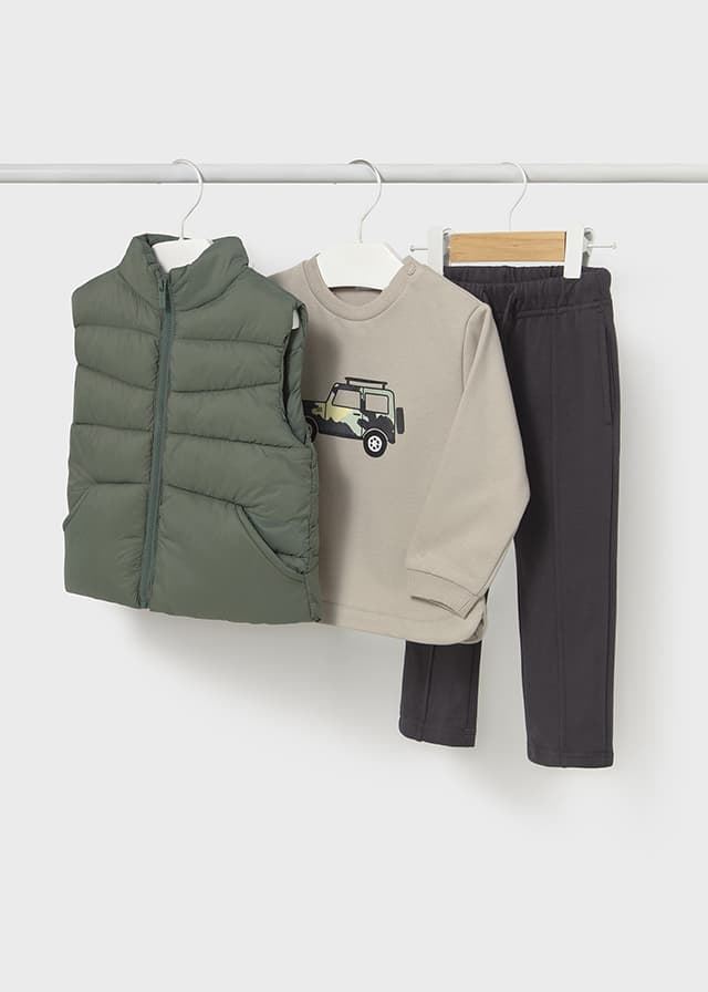 Conjunto chaleco abeto - Imagen 2