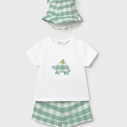 Conjunto con gorro manzana - Imagen 1