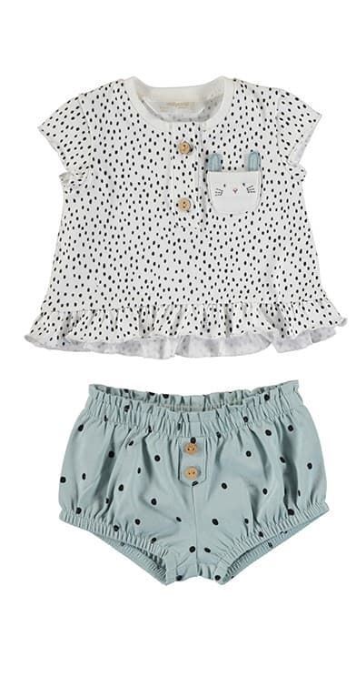 Conjunto corto 2 piezas mint - Imagen 1