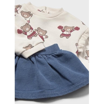Conjunto falda ciruela - Imagen 1