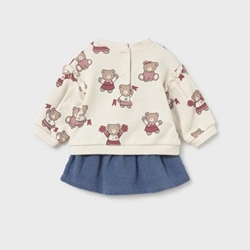 Conjunto falda ciruela - Imagen 2
