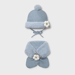 Conjunto gorro-bufanda colibrí - Imagen 1