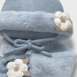 Conjunto gorro-bufanda colibrí - Imagen 2