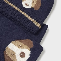 Conjunto gorro-bufanda noche - Imagen 2