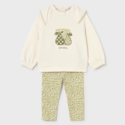 Conjunto legging estampado y sudadera - Imagen 1