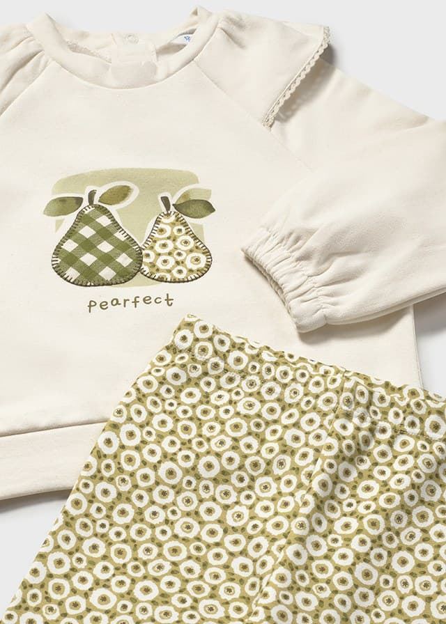 Conjunto legging estampado y sudadera - Imagen 3