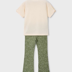 Conjunto legging flaré flor - Imagen 2