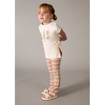 Conjunto legging flaré mandarina - Imagen 1